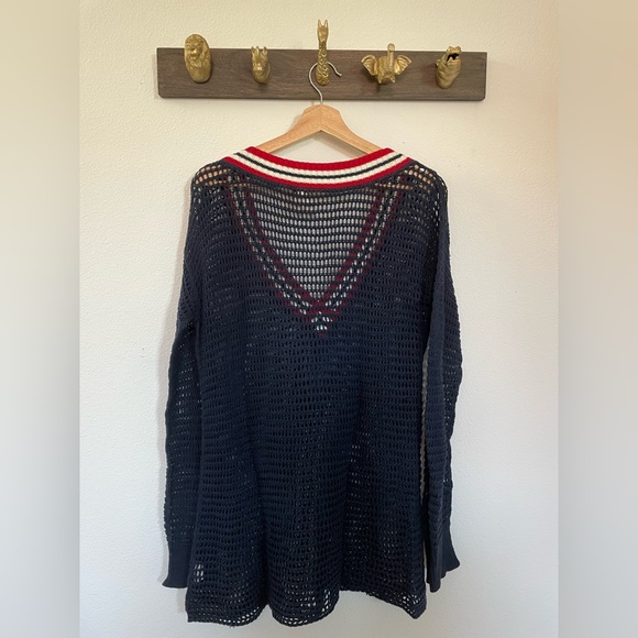 Free People blue sweater - Picture 2 of 2